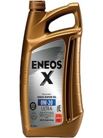 Resim ENEOS 0w20 Motor Yağı X Ultra 4 Litre Ü/t: 2023 Yeni Ambalaj 