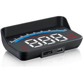 Resim Cbtx M6s Çok Fonksiyonlu 3.5 Inç Ekran Head Up Display Araba Elektronik Hud Cam Projektör Aşırı Hız Güvenlik Alarmı 