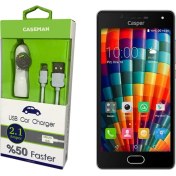 Resim Case Man Casper Via E1 Araç Şarj Cihazı Adaptör + Data Kablosu Hızlı Şarj Özellikli 