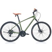 Resim Carraro Sportive 225 Hd Hidrolik Disk Fren Full Shimano Altus 24 Vites Şehir Gezi Bisikleti Haki - 51 Kadro Haki 