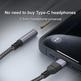 Resim Ultra/Pro 2024, Xiaomi 14/OnePlus 12 Alüminyum Alaşımlı Kabuk Anti-Jamming Araba AUX/Kulaklık Bölücü İki-Birliktir ile Uyumlu Type-C 3.5mm Adaptörü 