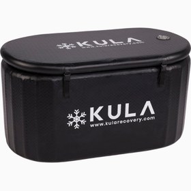 Resim Oval Plunge Pro Ice Bath XXL Premium Soğuk Terapi Küveti - Siyah 