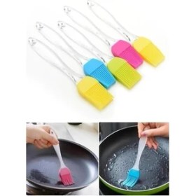 Resim Qniay Silikon Yağlama ve Yumurta Sürme Hamur Fırçası 