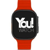 Resim You Watch A8-A81PRO You Smart Black & Red Silicon Unisex Kol Saati 