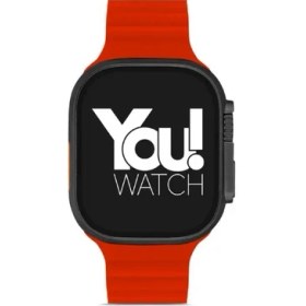 Resim You Watch A8-A81PRO You Smart Black & Red Silicon Unisex Kol Saati 