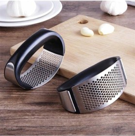Resim Yeni Sarımsak Ezici Paslanmaz Çelik Garlic Press 