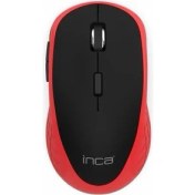 Resim Inca IWM-391T Nano Alıcılı Kablosuz 1600DPI Siyah-Turuncu Mouse 