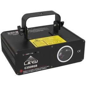 Resim Layu C350rgb 3 Renk Rgb Full Color Beam Efekt Sahne Disko Lazer Işık 