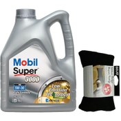 Resim Mobil Super 3000 XE 5W-30 Tam Sentetik Motor Yağı 4 L + Gojo Boyun Yastığı 