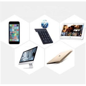 Resim Apera Tr-59 Süper Ince Kablosuz Keypad Klavye Numlock Numped 