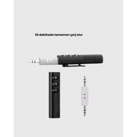 Resim Eco Lounge Mini Bluetooth Ses Adaptörü – Hoparlör, Araç Radyosu ve Kulaklık Için 
