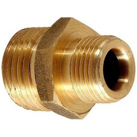 Resim Pirinç Sarı Orantılı Nipel 1/2-1/4 