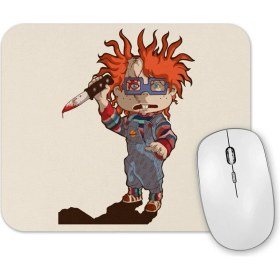 Resim Baskı Dükkanı Rugrats Meets Childs Play Chuckie Or Chucky Mouse Pad 