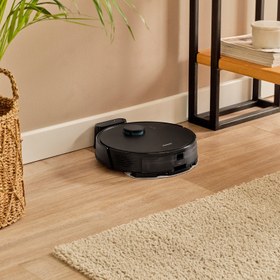 Resim Homend Alex Laser 1291h Moplu Ve Haritalamalı Akıllı 5 Kpa Robot Süpürge Siyah 