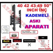 Resim 49'' Inch İnç 124 125 Ekran Lcd Led Tv Televizyon Askı Aparatı Diğer