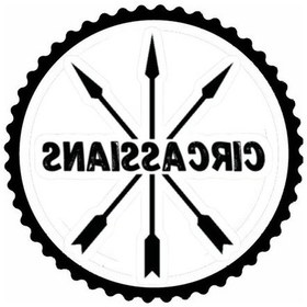 Resim Kafkas Sembolleri Tasarım 5.model Sticker 20 X 20 Cm 