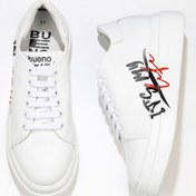Resim Bueno Shoes Beyaz Deri Kadın Spor Ayakkabı 01wt4700 