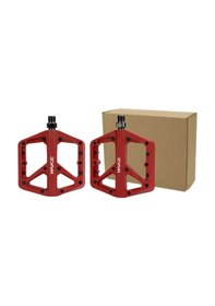Resim Wake Renkli Plastik Rulmanlı Vidalı Platform Pedal 137 X 115 Mm Kırmızı 