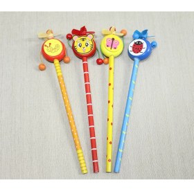 Resim Ahşap Figürlü Kurşun Kalem 