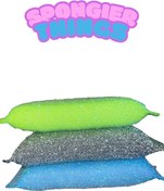 Resim Mena Rise FikirShop Mikrofiber Parlak Bulaşık Süngeri, Glam Sponge, Özel Mikrofiber Çizmez Ovucu Dokulu S 