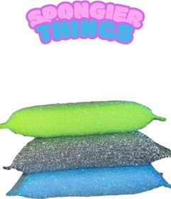 Resim Mena Rise Mikrofiber Parlak Bulaşık Süngeri, Glam Sponge, Özel Mikrofiber Çizmez Ovucu Dokulu Sünger 10 
