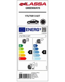 Resim Lassa 175/70 R13 82T Greenways Yaz Lastiği 2025 