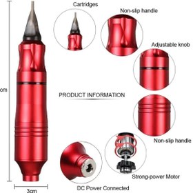 Resim Tattoo Hawk Pen Dövme Makinesi Seti 