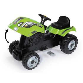 Resim Smoby XL Römorklu Pedallı Traktör - Yeşil 710111 