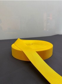 Resim Sarı Renkli Emniyet Kemeri 15 Metre 4cm Kemer 