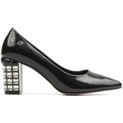 Resim Pierre Cardin® | Pc-51201 - 3478 Rugan Siyah - Kadın Topuklu Aya 