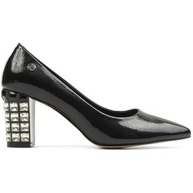 Resim Pierre Cardin® | Pc-51201 - 3478 Rugan Siyah - Kadın Topuklu Aya 