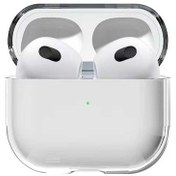 Resim Airpods 3. Nesil Uyumlu Kılıf Sert Pc Şeffaf Kılıf 14 