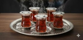Resim First Snowflake Paslanmaz Çelik Çay Bardağı Kapağı - 12'li Şeker Islanmasını Önleyici Çay Pulu 