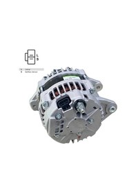 Resim 24v Alternatör Dinamo Hıtachı Tipi 80 A Isuzu Nlr 85/npr 75/nqr 15 4hk1/4jj1 Motor 