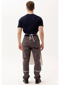 Resim Yucca Long Önlük Askılı, Dayanıklı Ve Şık Mutfak Önlüğü Beyaz 