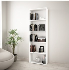 Resim Alestalife Alesta Life 5 Raflı/Gözlü Kitaplık 