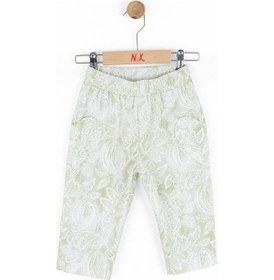 Resim Nk Kids Kız Çocuk Sunflower Powder Pantolon Nk-51609 Yeşil 