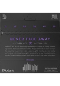 Resim D'addario Xtabr1152 Custom Light Set Akustik Gitar Teli 11-52 