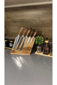 Resim Solingen 5 Bıçaklı Mıknatıslı Standlı Çeyiz Seti 