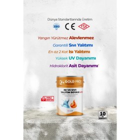 Resim Gold Pro Polymer Yalıtım Boyası (İleri Teknoloji Yapay Zeka Destekli) 