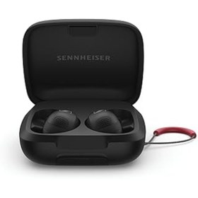 Resim Qedii Sennheiser Momentum Sport Bluetooth Kulaklık, Kalp Atış Hızı Ve Vücut Sıcaklığı Için Fitness Takip 