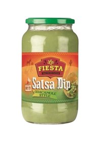 Resim La Fiesta Avokado Dip Sos Salsa Dip Guacamole Style 1 KG 