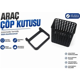 Resim Araç Çöp Kutusu , Araç Kapı Ceplik Çöp Kovası , Universal Araç Koltuk Arkası Çöp Kutusu Çok Renkli 