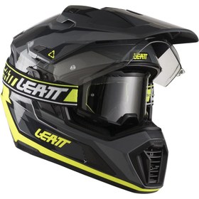 Resim Leatt Adv 7.5 Siyah Sarı Motosiklet Kaskı 