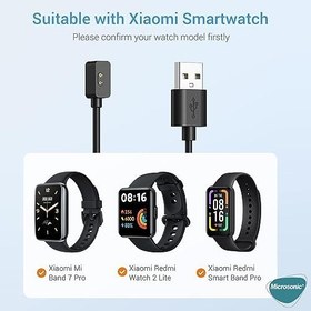 Resim Microsonic Xiaomi Redmi Watch 2 Lite Manyetik USB Şarj Kablosu 