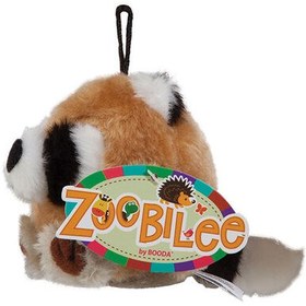 Resim Zoobilee Peluş Rakun Köpek Oyuncağı (Sesli) 