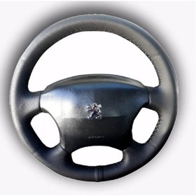 Resim Peugeot 407 05-10 Araca Özel Deri Direksiyon Kılıfı 