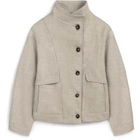 Resim İpekyol Yüksek Yaka Kadın Ceket (IW6250005085) 