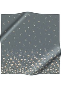 Resim Vissona Twill İpek Eşarp Koyu Mint Yeşili 