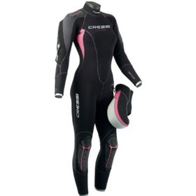 Resim Cressi Atlantis Lady Dalış Elbisesi - Standart / 7MM NO:0 
